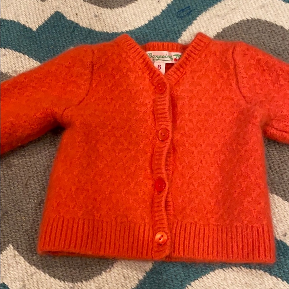Bonpoint cashmere baby sweater 6 months
